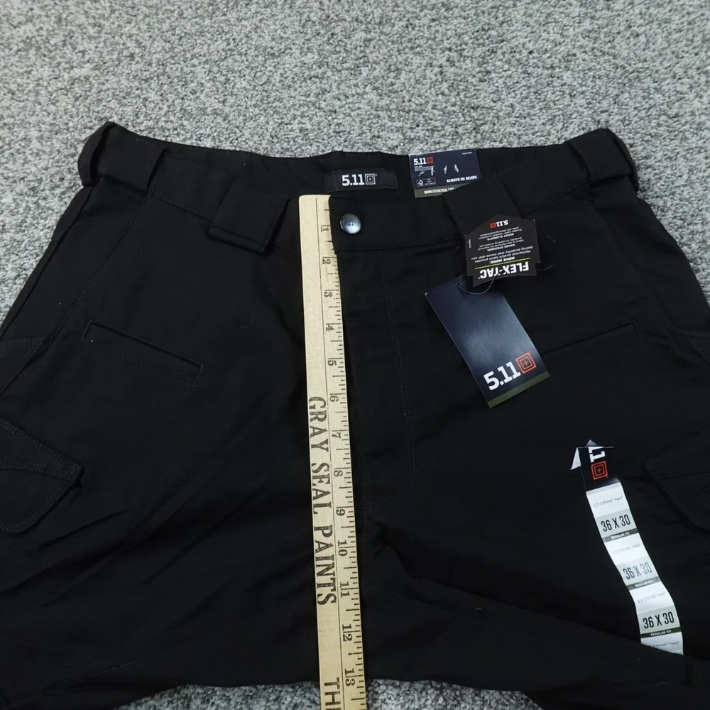 NEW 5.11 Tactical Pants Mens 36X30 Black Stryke Flex Tac Cargo Utility Stretch